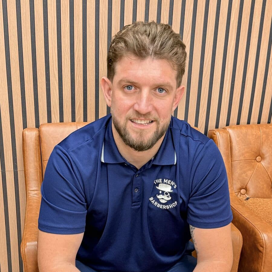 Andy Peto, owner and barber